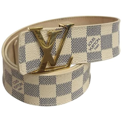 lv belt damier|real louis vuitton damier belt.